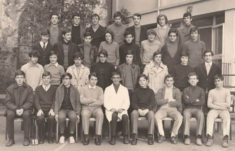 Photo de classe Seconde C2 de 1971 Lycée Gay Lussac Copains d avant