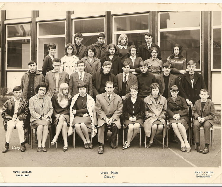 Photo de classe Seconde de 1965 Lycée Gay Lussac Copains d avant
