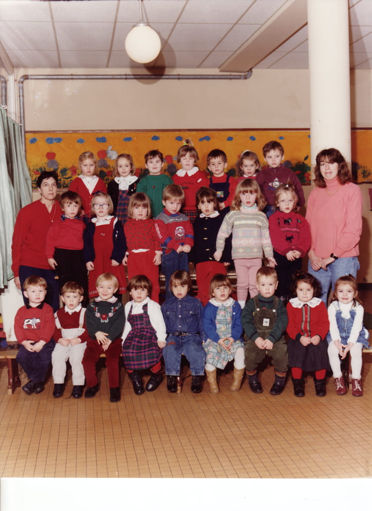 Photo de classe 1 Maternelle de 1992, Ecole Notre Dame De Grace (Ardres