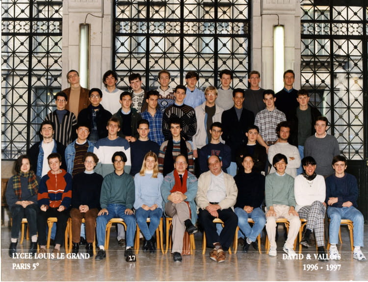 Photo de classe Maths Spé MP*2 de 1997, Lycée Louis Le Grand Copains
