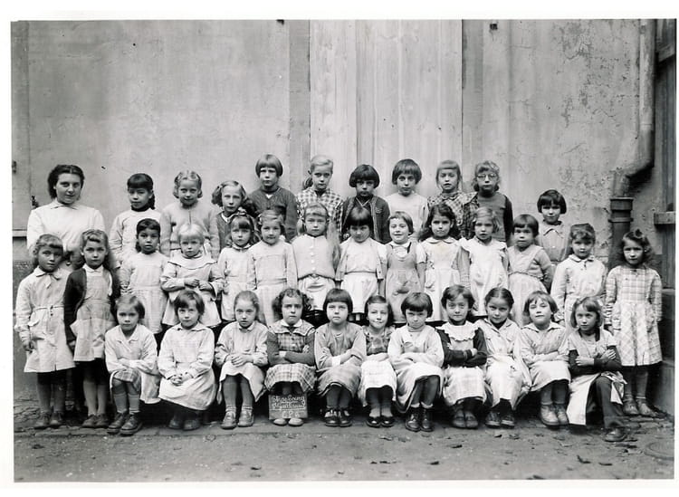 Photo de classe CP B de 1956, ECOLE SAINT GUILLAUME Copains d'avant