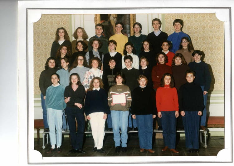Photo de classe 2nde de 1991 Lycée Gay Lussac Copains d avant