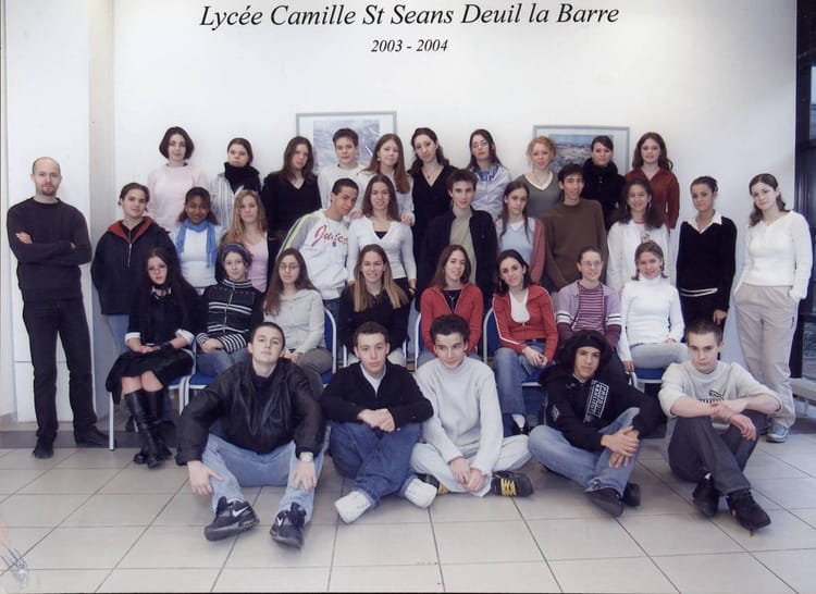 Photo de classe 2nde11 de 2003, Lycée Camille Saint-saens - Copains d'avant