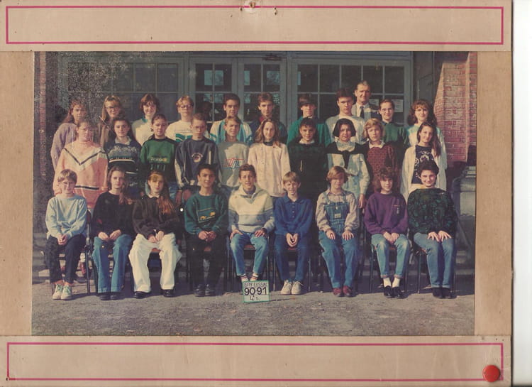 Photo de classe 4e5 de 1990 Collège Gay Lussac Copains d avant