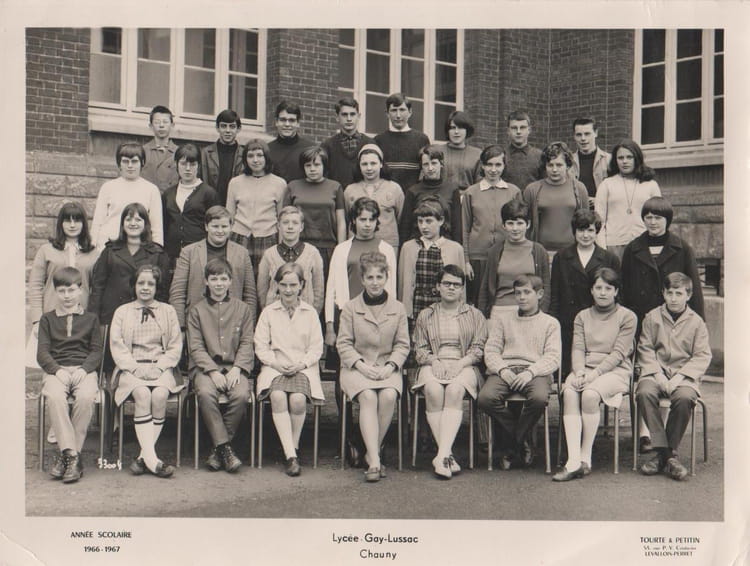 Photo de classe ème de Lycée Gay Lussac Copains d avant
