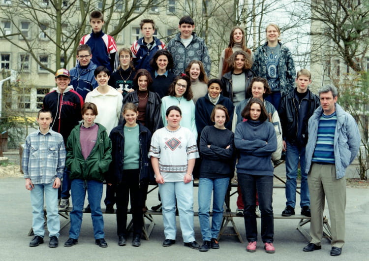 Photo de classe 3_C 95/96 de 1995, Collège Robert De Sorbon Copains d