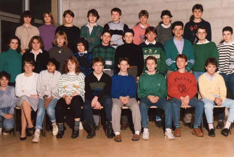 Photo de classe 3ème de 1988, JEAN BERTIN Copains d'avant