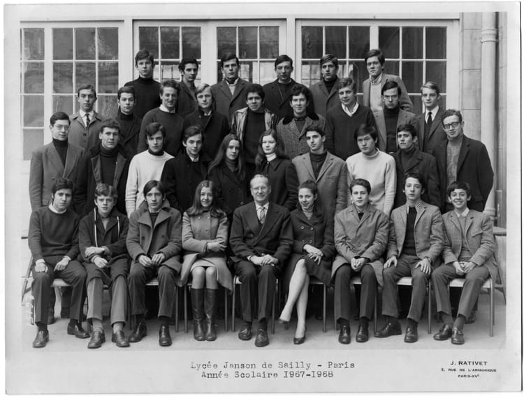 Lycée Janson De Sailly Photos De Classe Photo de classe 1D2 de 1967, Lycée Janson De Sailly - Copains d'avant