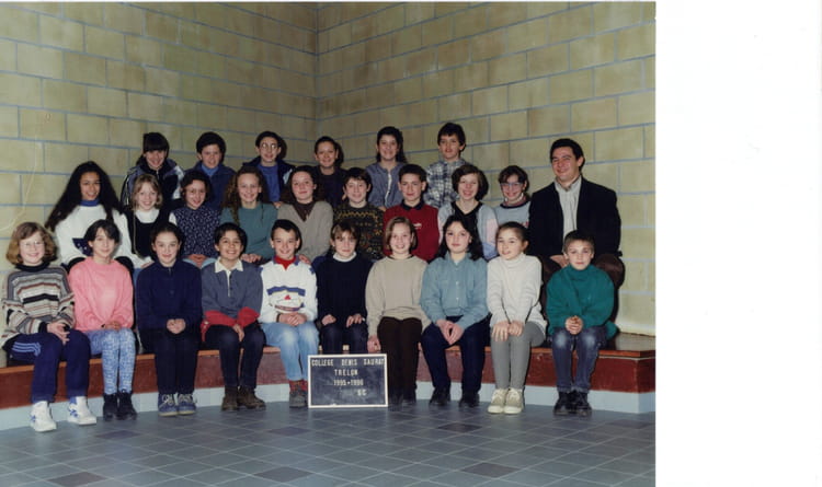 Photo de classe College d.saurat 6C de 1996, Collège Denis Saurat