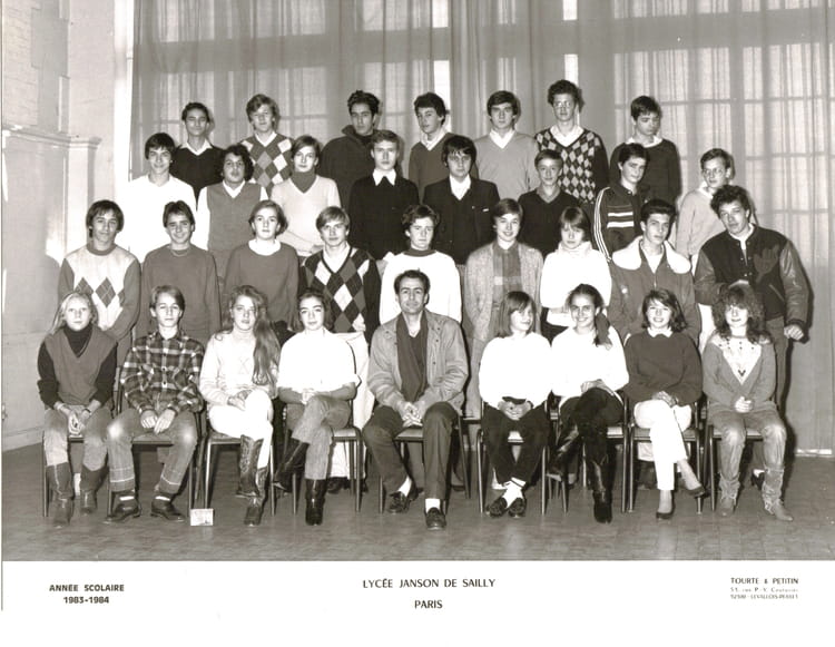 Lycée Janson De Sailly Photos De Classe Photo de classe Seconde de 1983, Lycée Janson De Sailly - Copains d'avant