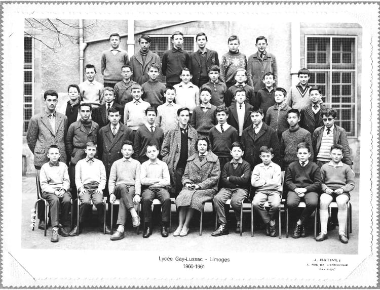 Photo de classe GAY LUSSAC 4 EME B2 de 1960 Lycée Gay Lussac Copains