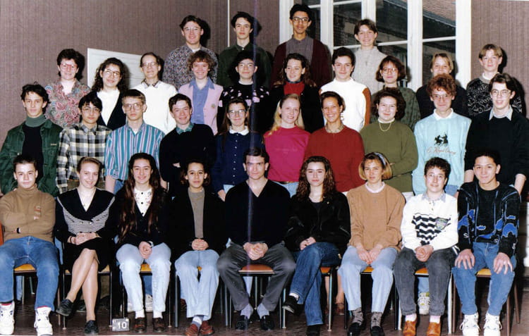 Photo de classe 2de de 1991 Lycée Gay Lussac Copains d avant