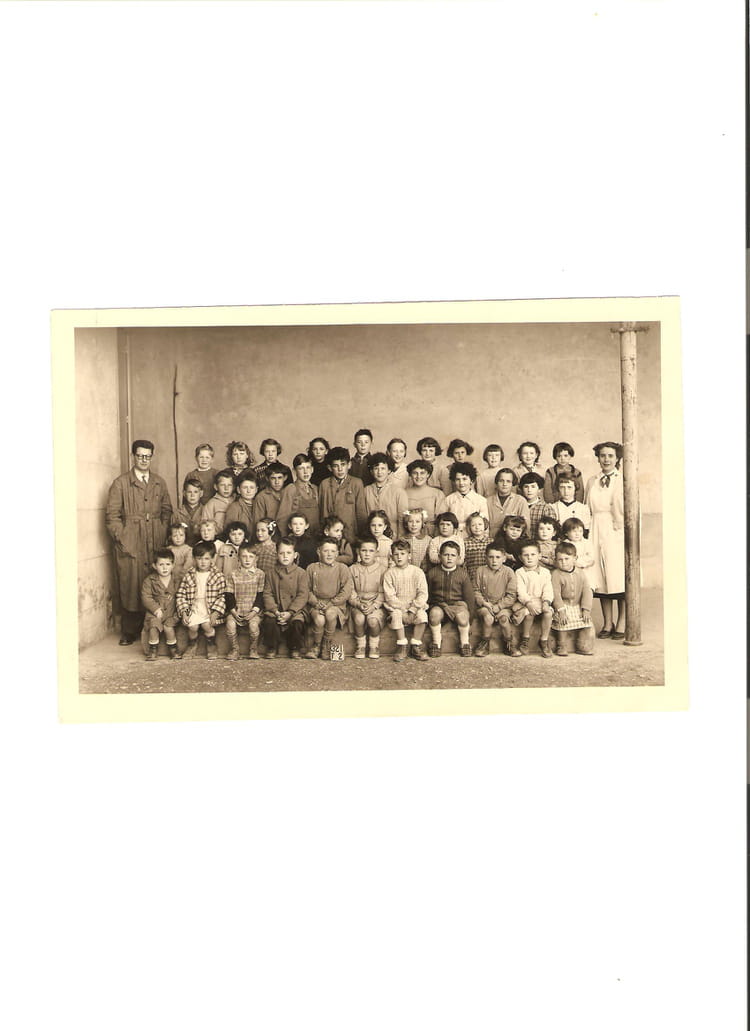 Photo de classe Classe école Simon. Reims de 1946, ECOLE ...