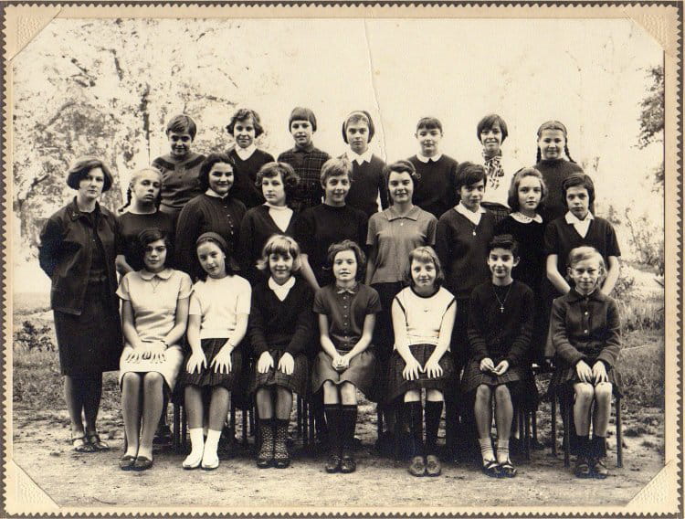 Photo de classe 6ème ste Therèse à Houilles de 1966, Collège Sainte