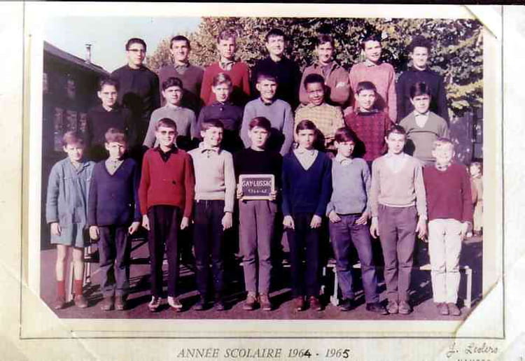 Photo De Classe Gay Lussac De 1965 Ecole Gay Lussac Copains D Avant