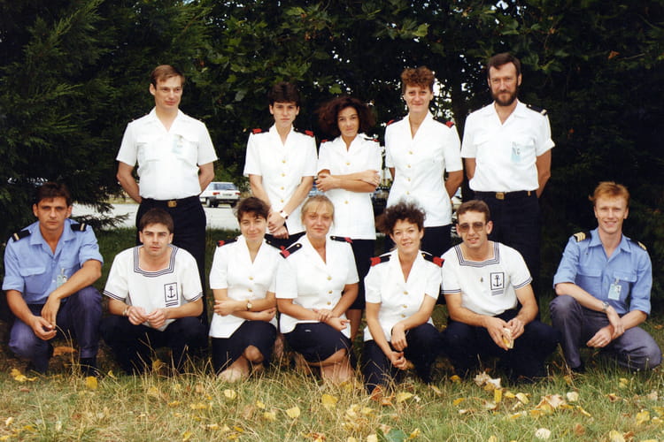 photo de classe bat photographe audiovisuel de 1991, marine