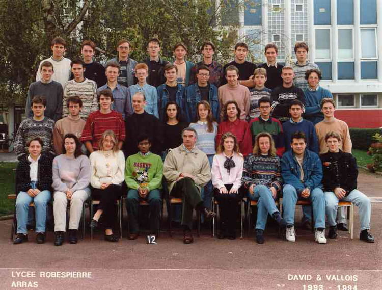 1994 , Math Sup 2 1993,1994 , Cpge lycée robespierre