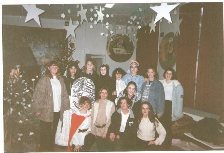 Photo de classe Cap petite enfance de 1992, Lycée Sainte Sophie