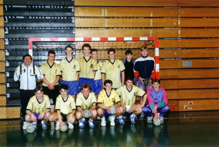 ... - Photo handball avec jacky sÃ©vÃ¨re mais bon entraineur - Hbc anzin