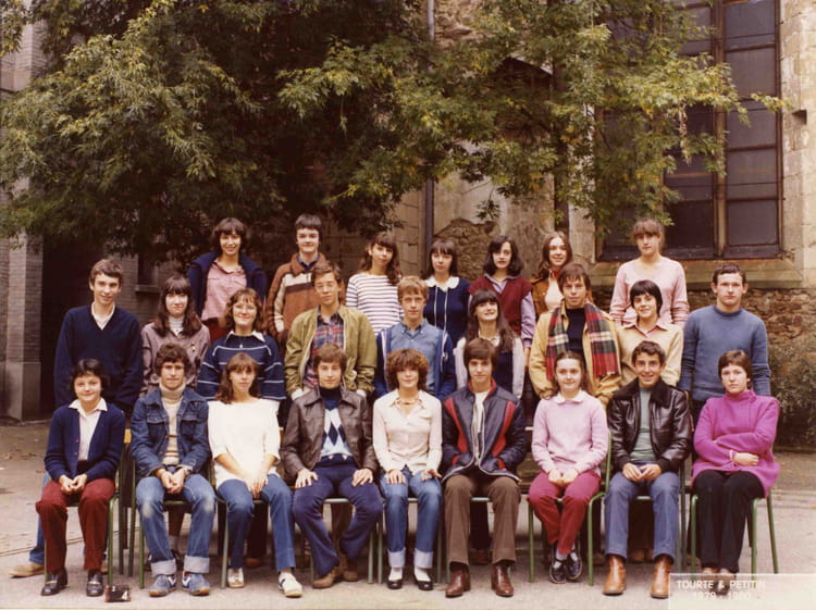 Photo de classe Seconde C4 de 1980 Lycée Gay Lussac Copains d avant