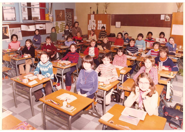 Photo de classe Marius pinard bis de 1976, Ecole Marius Pinard