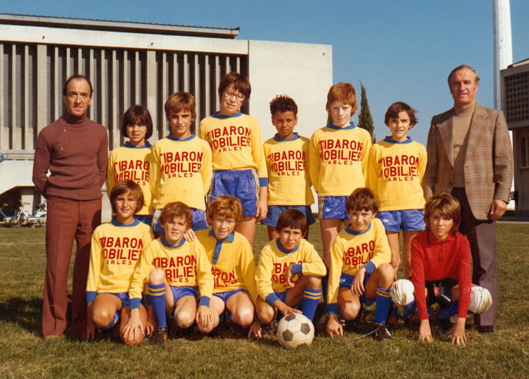 Photo de classe Pupilles de 1975, Athlétic Club Arlésien Copains d'avant