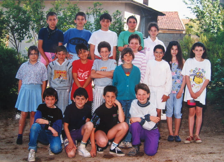 Photo de classe CM2 (1991) de 1991, Ecole Primaire (Le Buisson De
