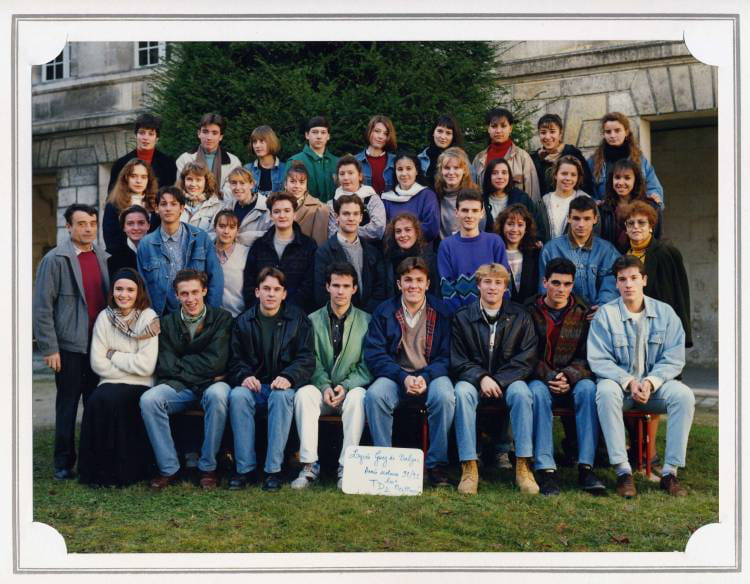 Photo de classe Term TD2 de 1992, Lycée Guez De Balzac - Copains d'avant