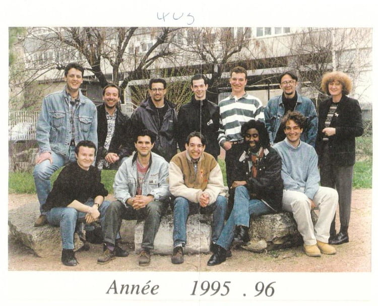 Photo de classe Bts textile 1995 1996 de 1996, Lycée Carnot - Copains d ...