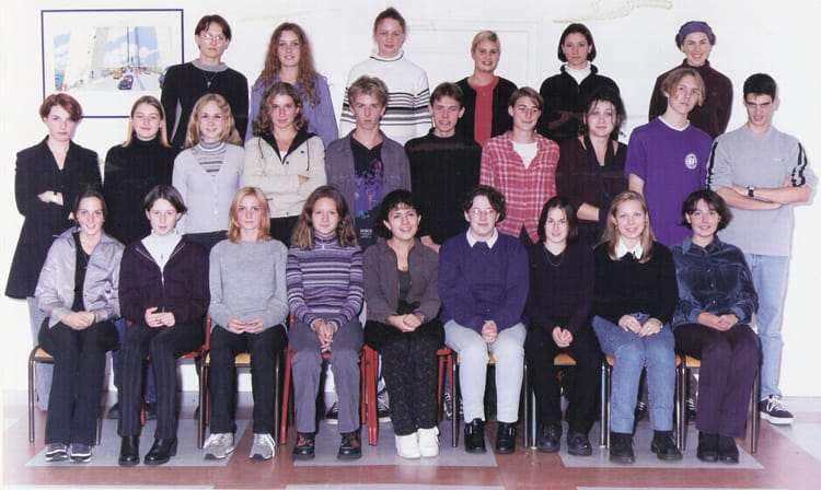 Photo de classe T.L de 1999, Lycée Michel Anguier - Copains d'avant