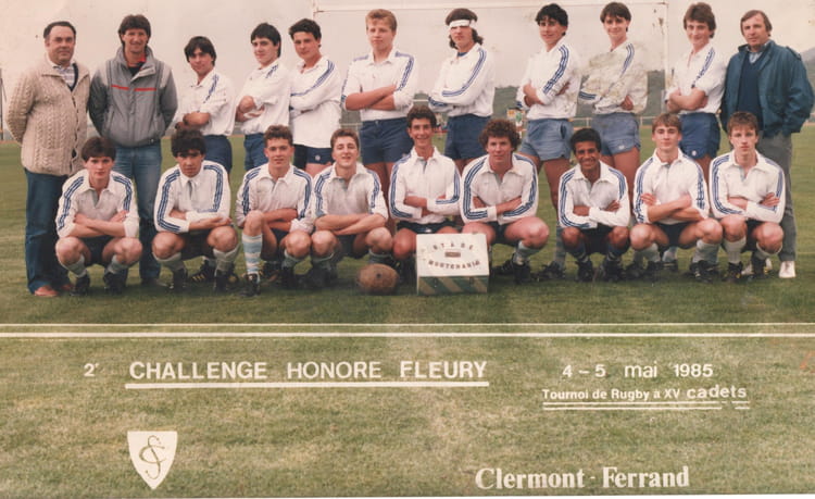 Ancien Fanion Stade Montchaninois Rugby - Années 80 - Vintage Club