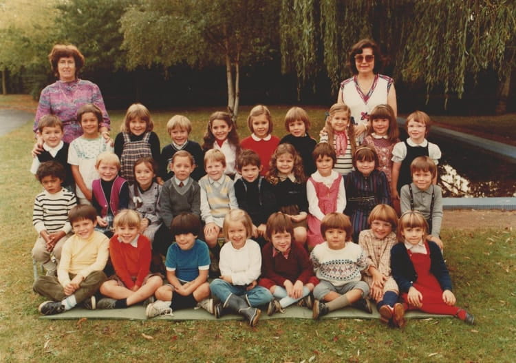 Photo de classe Grande section de 1982, RENE BROSSARD Copains d'avant