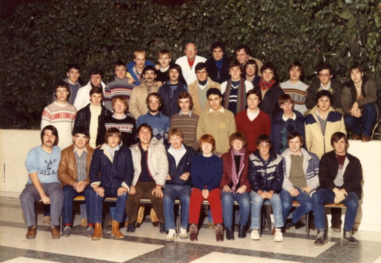 Photo de classe BTS CIRA 2eme année de 1983, Lycée Blaise Pascal Cité ...