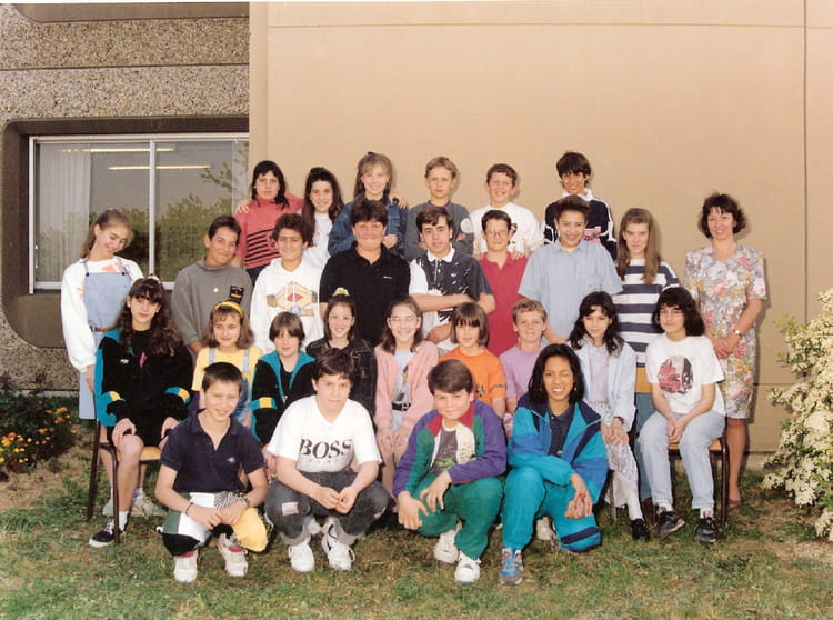 Photo de classe 6eC de 1991, College René Cassin - Copains d'avant