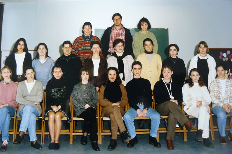 Photo de classe BTS AD1 de 1996, Lycée Jean Monnet - Copains d'avant