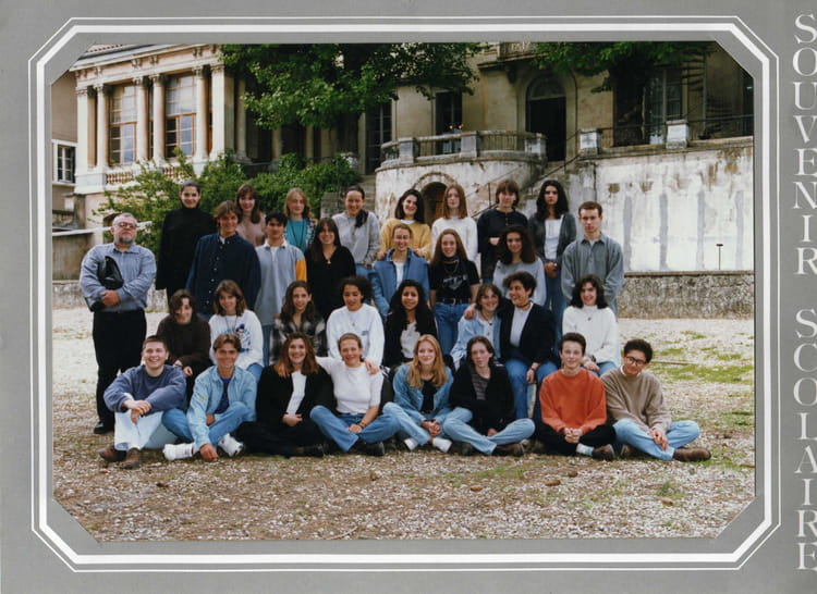 Photo de classe Seconde 2 de 1996, Lycée Saintecécile Copains d'avant