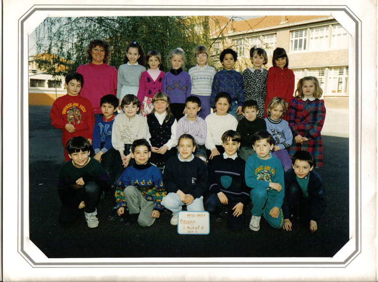 Photo de classe CE1 de 1991, ECOLE LOUISE MICHEL - Copains d'avant
