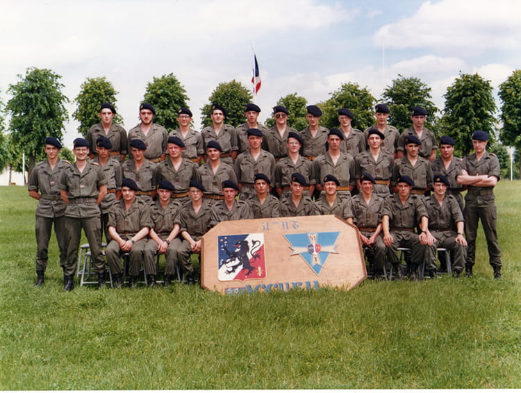 Photo de classe 51é RT Compiègne 1987 de 1987, 51 Rt - Copains d'avant