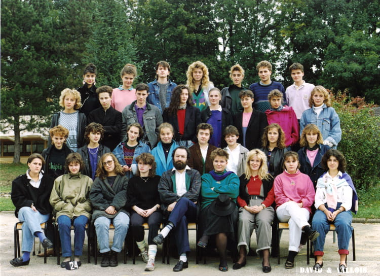 Photo de classe Terminale A1 de 1989, Lycée Jean Michel - Copains d'avant