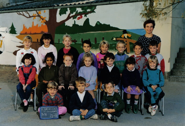 Photo de classe Cp année 9091 de 1990, ECOLE SAINT GUILLAUME Copains d'avant