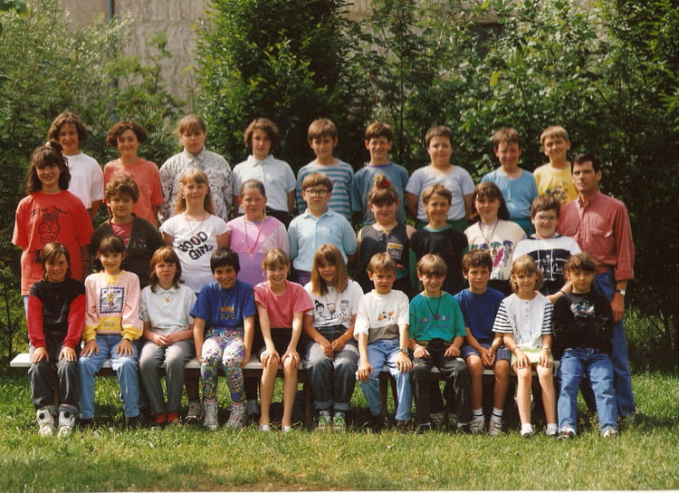 Photo de classe CM1 de 1990, Ecole Primaire (Gros Rederching) Copains