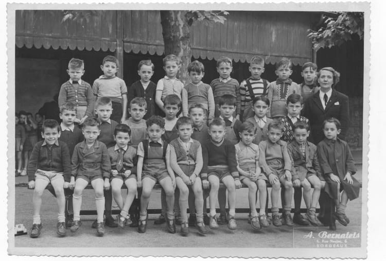 Photo de classe Classe de 11eme ou 10eme de 1953, SAINTE EULALIE
