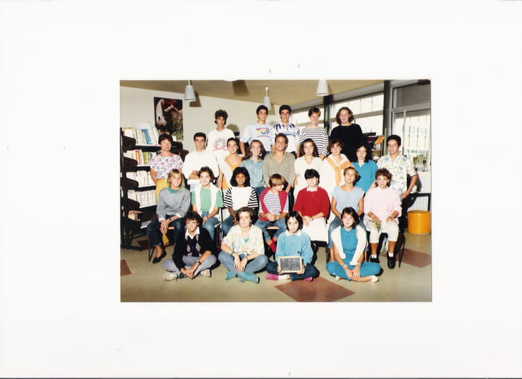 Photo de classe 3° A.KARR 1986 ST RAPHAEL de 1986, Collège Alphonse
