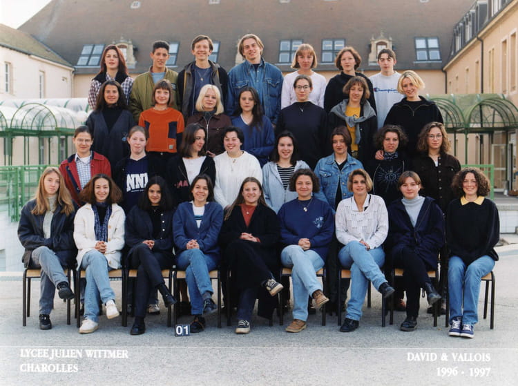 Photo de classe 2de 3 -1996/1997 de 1996, LEGTPJULIEN WITTMER - Copains ...