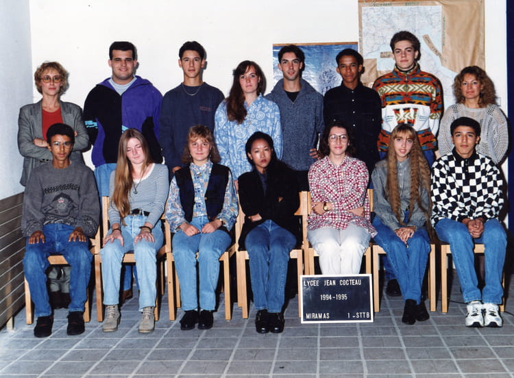 Photo de classe Première STT B de 1994, Lycée Jean Cocteau - Copains d ...
