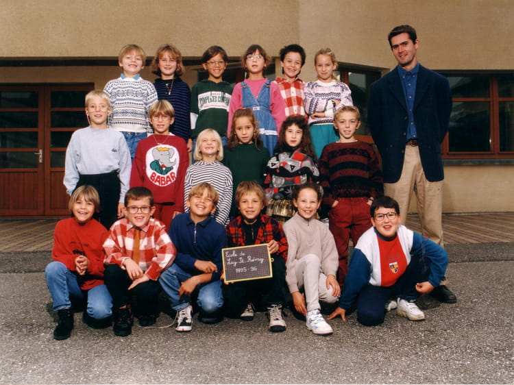Photo de classe CE2 LaySaint Rémy de 1995, école Primaire De Lay Saint