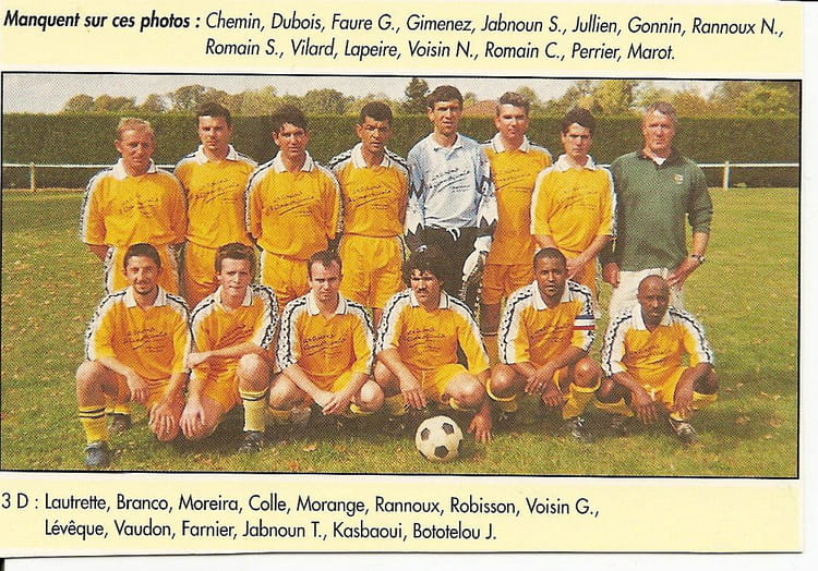 Photo de classe 20012002 Equipe 2 de 2001, Etoile Sportive Champagnac La Rivière Copains d'avant