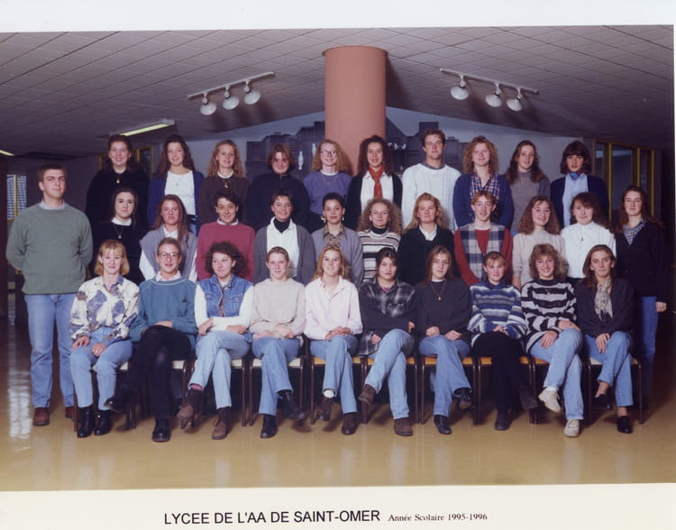 Photo de classe Terminale SMS de 1995, LYCEE DE L AA - Copains d'avant