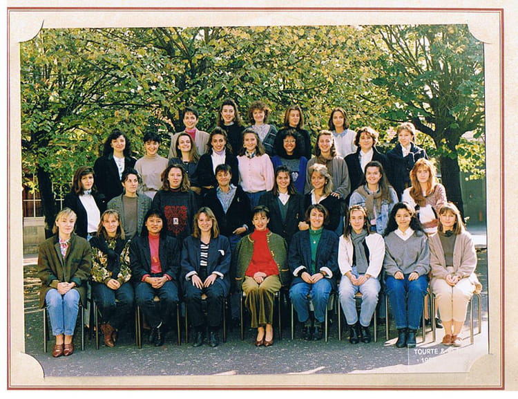 Photo de classe 1ère année BTS de 1990, Lycée Brémontier Bts Et De Cesf ...