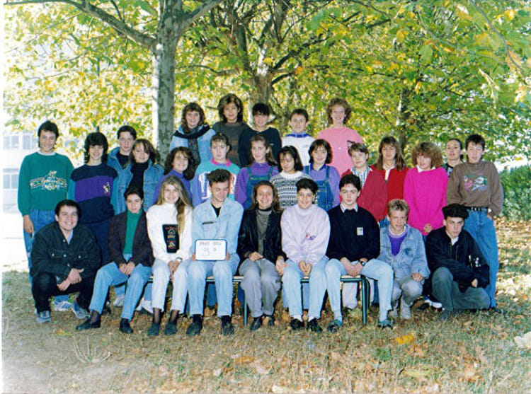 Photo De Classe 3 me3 De 1989 Coll ge Belledonne Copains D avant